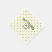 Serviette En Papier Saint-Guacamole Fiesta Avocado 1er anniversaire (Coin)