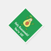 Serviette En Papier Saint Guacamole Vous êtes 50 Amusant Avocado (Coin)