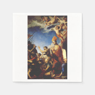 Serviette En Papier Saint Janvier, évêque de Bénévent - Beaux-arts