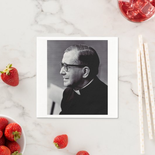 Serviette En Papier Saint Josemaria Escriva (En situation)
