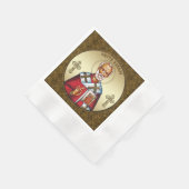 Serviette En Papier Saint Nicholas (Coin)