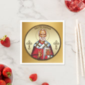 Serviette En Papier Saint Nicolas (En situation)