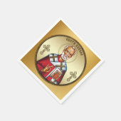 Serviette En Papier Saint Nicolas (Coin)