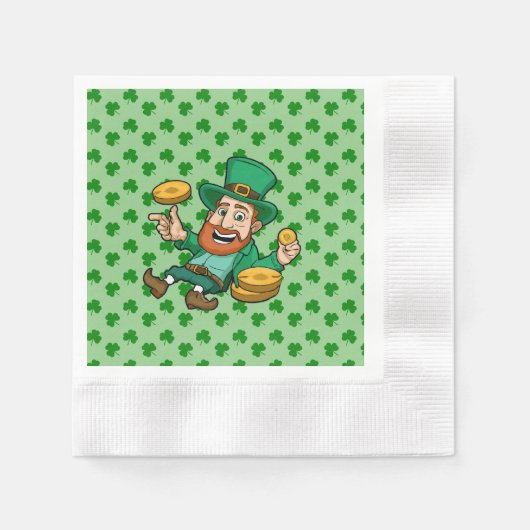 Serviette En Papier Saint Patrick (Devant)