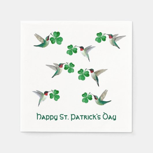 Serviette En Papier Saint-Patrick (Devant)