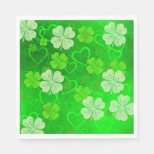 Serviette En Papier Saint Patrick's Day (Devant)