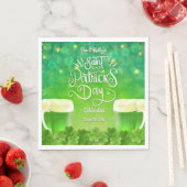 Serviette En Papier Saint Patrick's Day Green Beer Party (En situation)