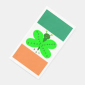 Serviette En Papier Saint Patrick's Day Papier papillon serviettes (Coin)