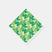Serviette En Papier Saint Patrick's day Shamrock Print Napkins (Coin)