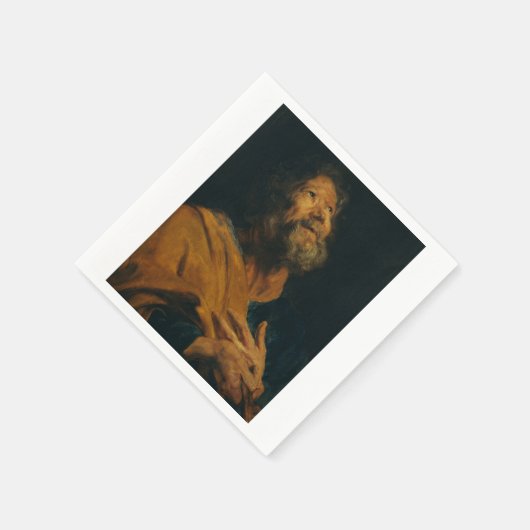 Serviette En Papier Saint Peter par Antoon van Dyck (Coin)