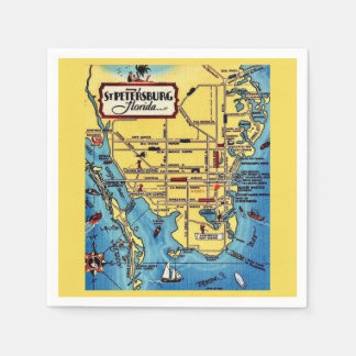 Serviette En Papier Saint-Pétersbourg Floride serviettes