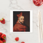 Serviette En Papier Saint Robert Bellarmin (En situation)