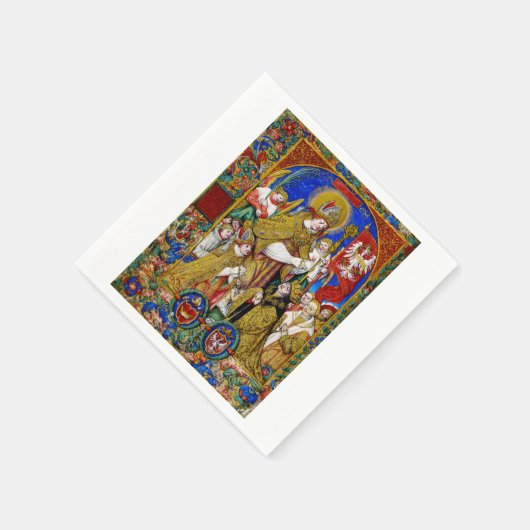 Serviette En Papier Saint Stanislaus évêque et martyr (Coin)