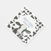 Serviette En Papier Saint Vache Je suis une vache Imprimer les serviet (Coin)