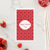 Serviette En Papier Saint-Valentin  (En situation)