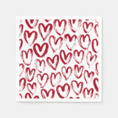 Serviette En Papier Saint Valentin (Devant)