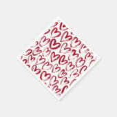 Serviette En Papier Saint Valentin (Coin)