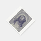 Serviette En Papier Saint Visage de Jésus (Coin)