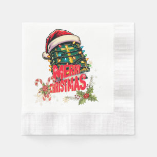 Serviette En Papier Sainte Bible chrétienne Casquette de Noël religieu