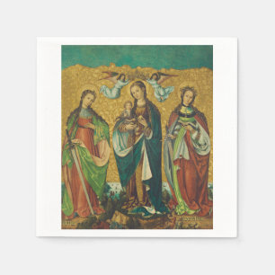 Serviette En Papier Sainte Perpétue et Sainte Félicité