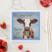 Serviette En Papier Sainte vache Vous avez 50 ans (En situation)