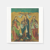 Serviette En Papier Saints Perpetua et Felicity (Devant)