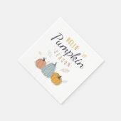 Serviette En Papier Saison Citrouille Hello (Coin)