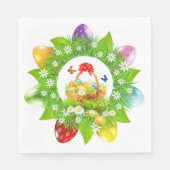 Serviette En Papier Saison de Pâques (Devant)