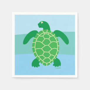 Serviette En Papier Saison des tortues marines