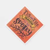 Serviette En Papier Saison Éffrayante Halloween (Coin)