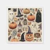 Serviette En Papier Saison éffrayante - Halloween Papier serviettes (Devant)