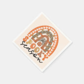 Serviette En Papier Saison éffrayante Halloween Rainbow Fall (Coin)