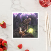 Serviette En Papier Saison Sakura (En situation)