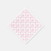 Serviette En Papier Sakura Light Pink - White (Coin)
