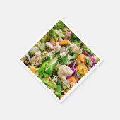 Serviette En Papier Salade mixte (Coin)