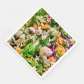 Serviette En Papier Salade mixte (Coin)