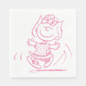 Serviette En Papier Sally Brown Dancing (Devant)