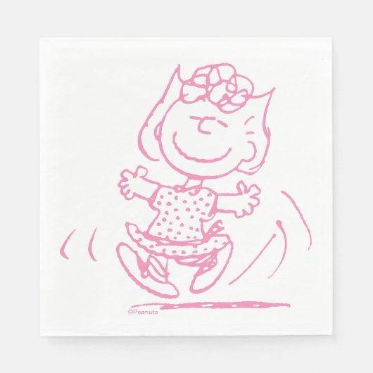 Serviette En Papier Sally Brown Dancing (Devant)