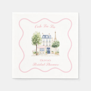 Serviette En Papier Salon de mariage à Paris Café Parisien