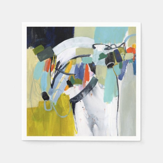 Serviette En Papier Salon de Scarborough - Abstrait (Devant)