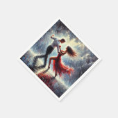 Serviette En Papier Salsa dance (Coin)