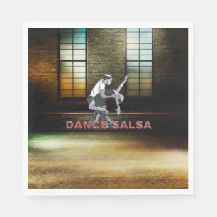 Serviette En Papier Salsa SUPÉRIEUR de danse