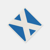 Serviette En Papier Saltire ~ Drapeau de l'Ecosse (Coin)