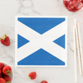 Serviette En Papier Saltire ~ Drapeau de l'Ecosse (En situation)