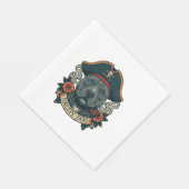 Serviette En Papier Salty Dog Pitbull (Coin)