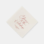 Serviette En Papier Salutations au Festival des Fêtes (Coin)