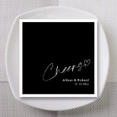 Serviette En Papier Salutations minimalistes modernes ! Serviettes de