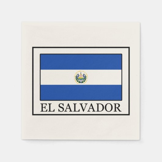 Serviette En Papier Salvador (Devant)