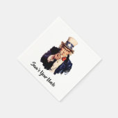 Serviette En Papier Sam's Your Oncle (Coin)