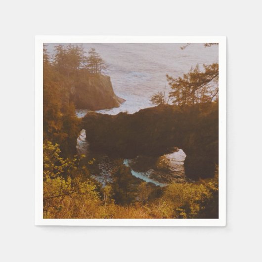Serviette En Papier Samuel H. Boardman, côte de l'Oregon (Devant)